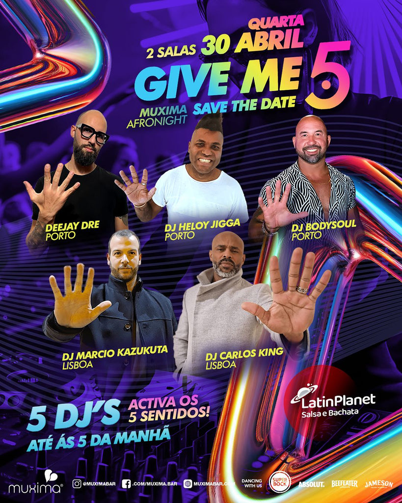 GIVE ME 5 | 30 de abril