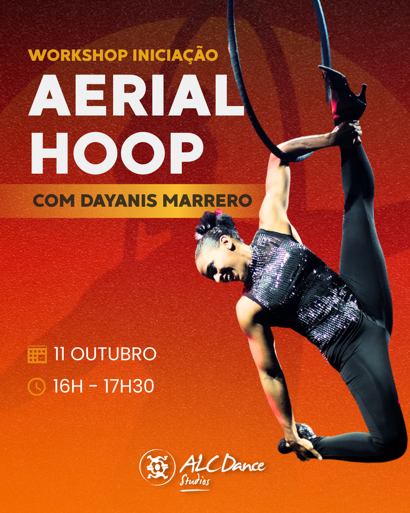 Workshops Aerial Hoop - 11 outubro