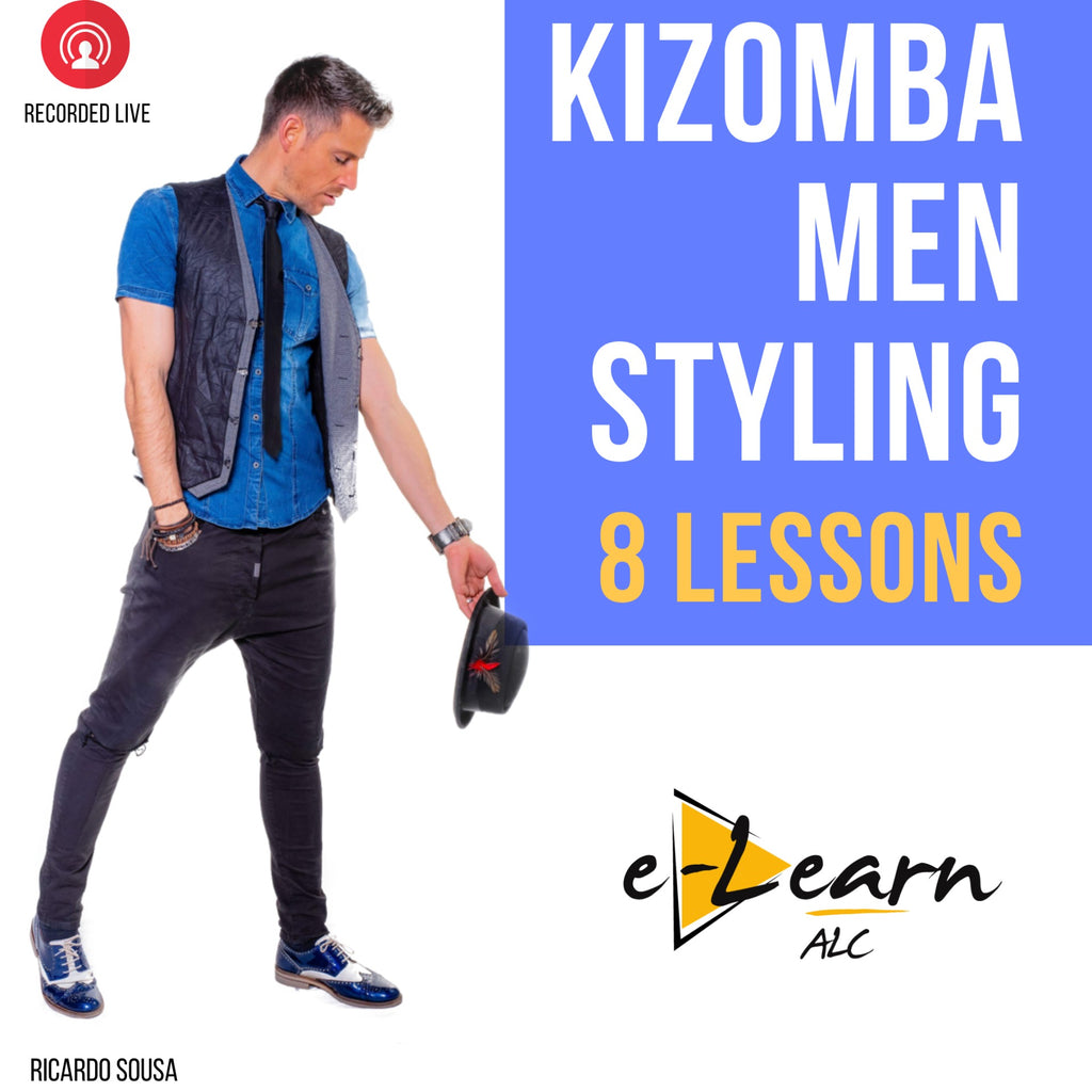 Ricardo Sousa from ALC Dance Studios - Kizomba Men Styling - Online kizomba Lessons