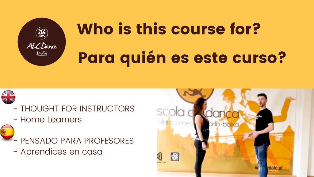 Semba Course Online Prepared by Paula Loureiro & Ricardo Sousa under ALC Dance Studios Methodology.