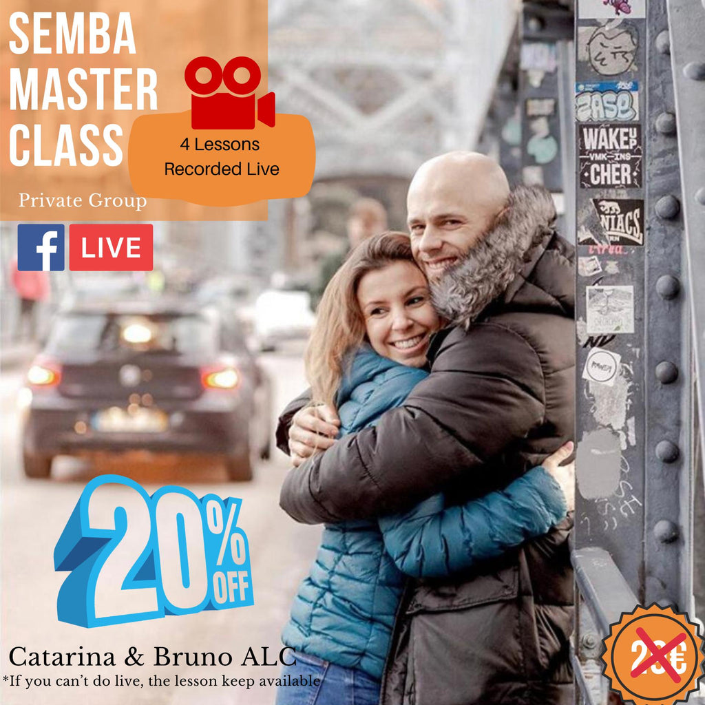 Semba Master Class com Bruno e Catarina da ALC Dance Studios (Afrolatin Connection)