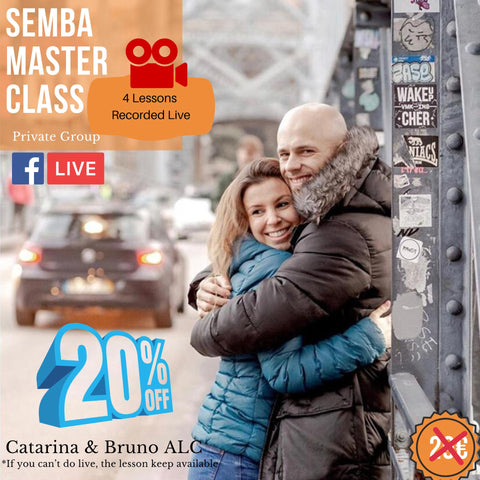 Semba Master Class com Bruno e Catarina da ALC Dance Studios (Afrolatin Connection)