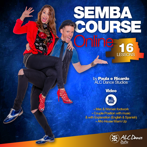 Semba Course Online Prepared by Paula Loureiro & Ricardo Sousa under ALC Dance Studios Methodology.