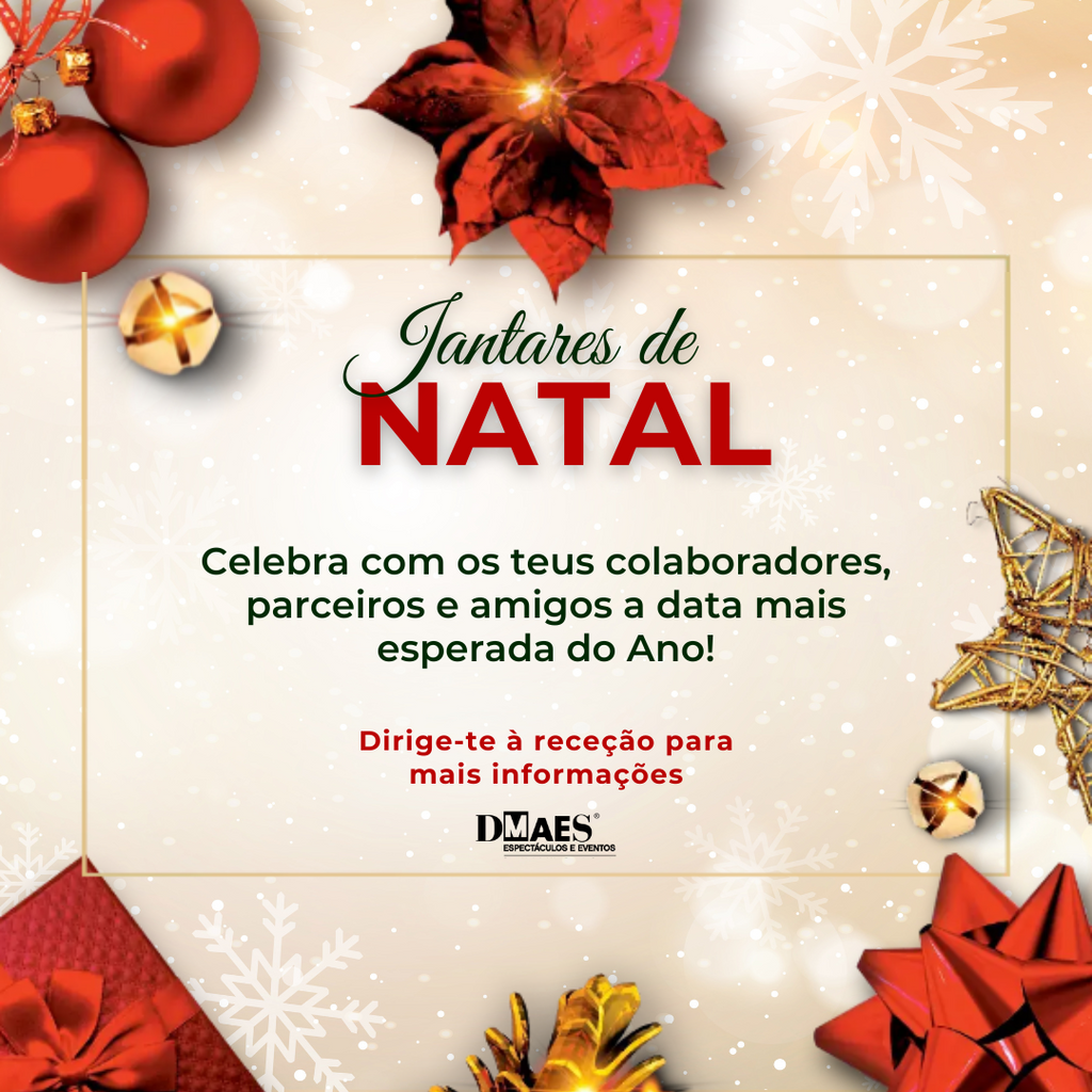 JANTAR DE NATAL PARA EMPRESAS