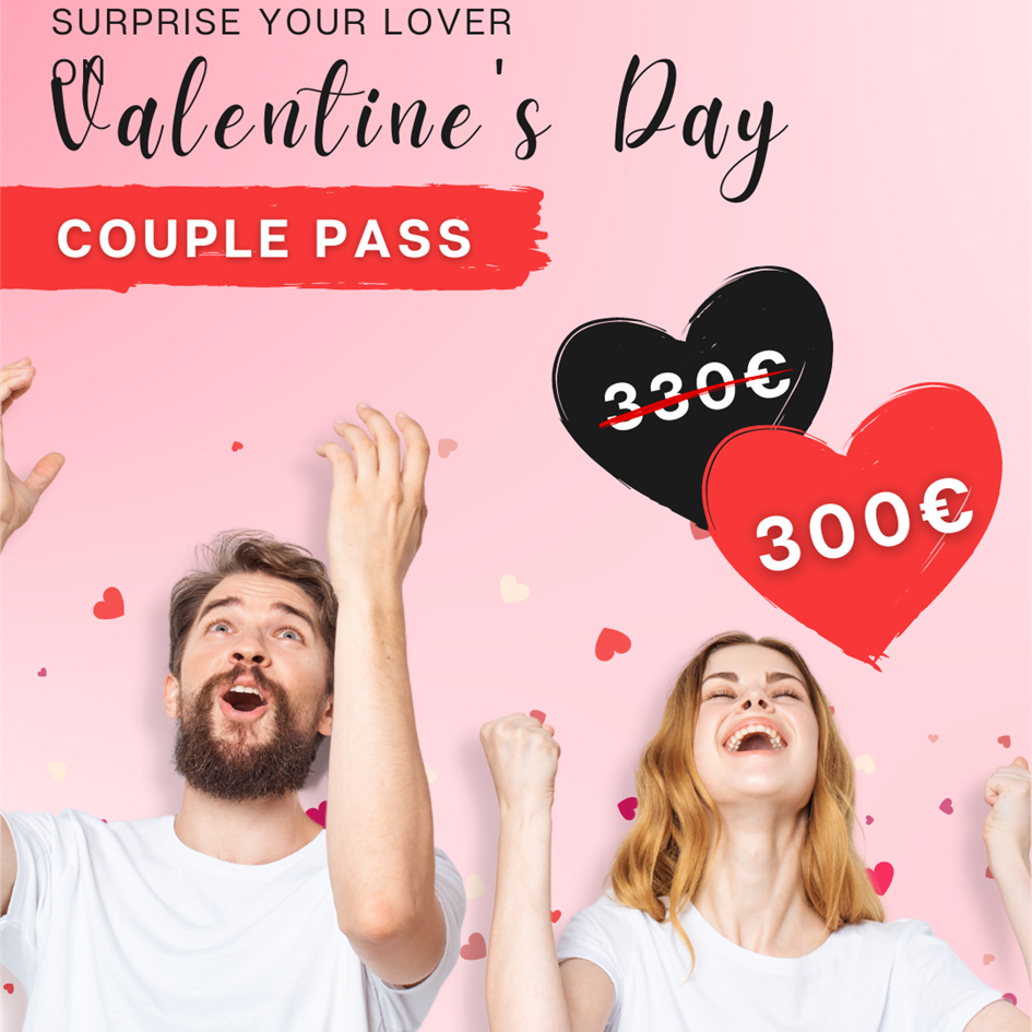 Valentine's Day - Couple Pass - DMAES Summer Bootcamp